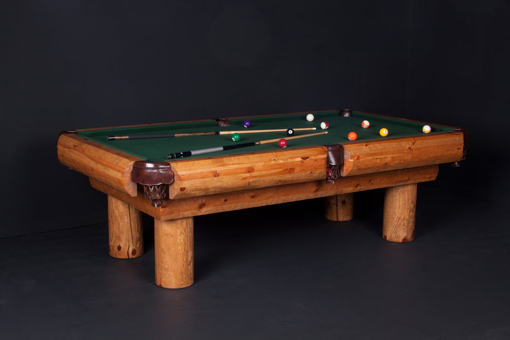 Viking Log Furniture Ponderosa Pool Table