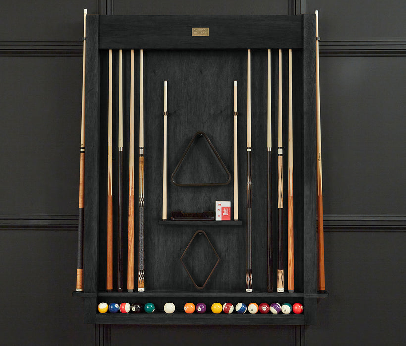 American Heritage Alta Wall Mounted Cue Rack 12