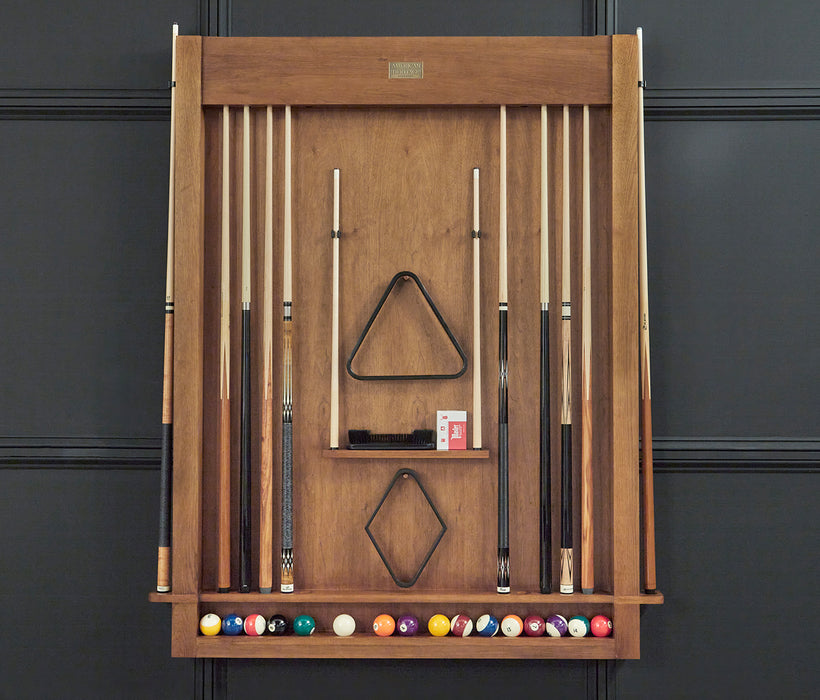American Heritage Alta Wall Mounted Cue Rack 12