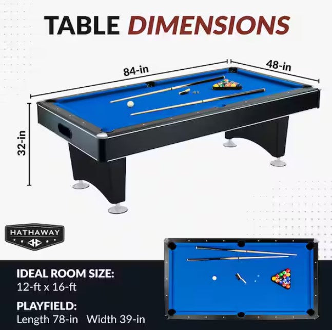 PoolGameStore Rome Pool Table